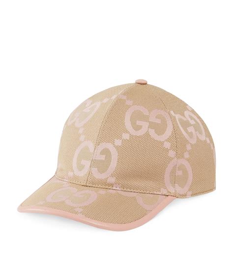 pink gucci baseball cap